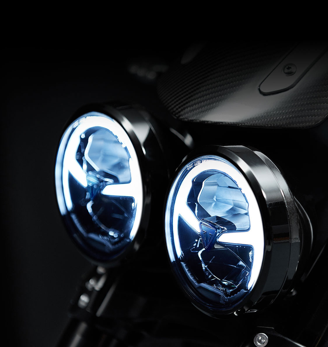 Custom motorcycle lighting